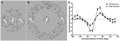 Near- and Far-Surround Suppression in Human Motion Discrimination